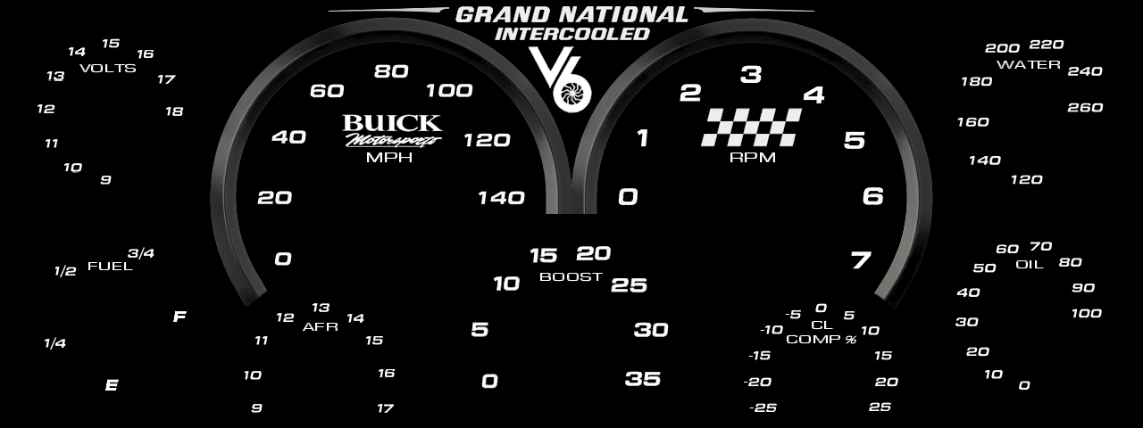 Holley Pro Dash - Grand National Background.